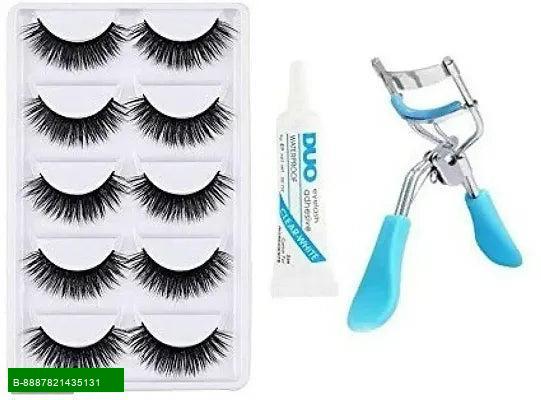 Product Transform Your Look with Our Premium False Eyelashes Set!    Indulge in the ultimate beauty experience with our exclusive False Eyelashes Set of 5. This set includes five pairs of luxurious false eyelashes designed to enhance your natural beauty a