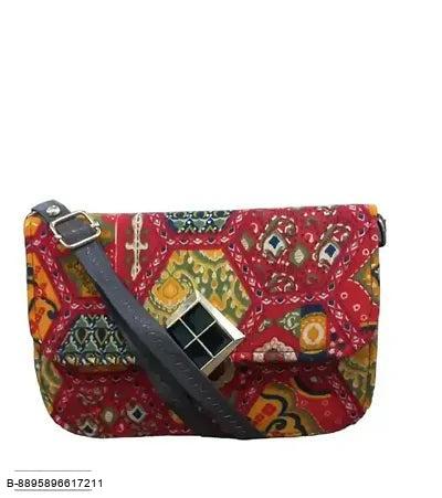 Stylish Ikkat Girls Sling Bag